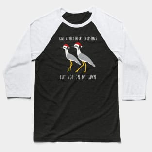 Screaming Curlews Christmas Baseball T-Shirt